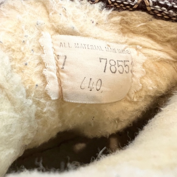 Vintage 70s Snowland Scandinavian Suede and Faux Fur Winter Snow Boots Sz 7 - Picture 6 of 8